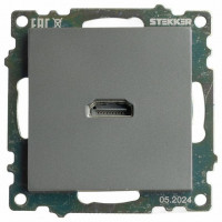 Розетка HDMI без рамки Stekker Катрин 50059