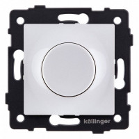 Диммер проходной без рамки Kollinger  REA-048WH