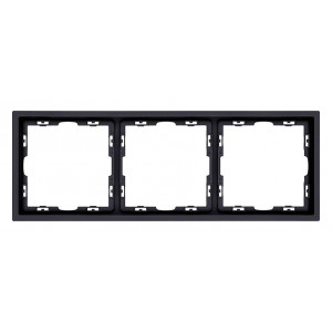Рамка на 3 поста Kollinger Eclipse EC3BK Рамка на 3 поста Kollinger Eclipse EC3BK