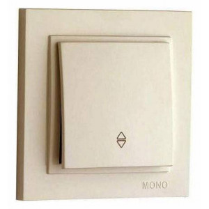 Выключатель проходной одноклавишный Mono Electric Despina 102-170025-109 Выключатель проходной одноклавишный Mono Electric Despina 102-170025-109