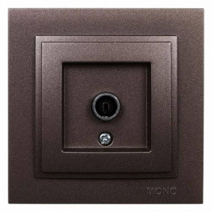 ТВ-розетка проходная Mono Electric Despina 102-232305-137 ТВ-розетка проходная Mono Electric Despina 102-232305-137