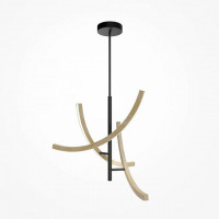 Люстра на штанге Maytoni Wabi MOD428PL-L27BK