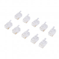 Коннектор ectoControl 4P4C RJ11 10 шт. ec01062