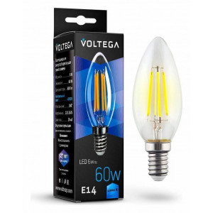 Лампа светодиодная Voltega Candle 6W 7020