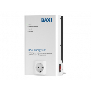 Стабилизатор напряжения инверторный BAXI Energy 400 350 Вт ST40001 Стабилизатор напряжения инверторный BAXI Energy 400 350 Вт ST40001