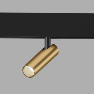Slim Magnetic Трековый светильник 7W 4200K Cubo латунь 85035/01 85035/01