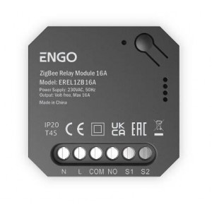 Реле ENGO Controls ZigBee 16A NO-COM EREL16ZB Реле ENGO Controls ZigBee 16A NO-COM EREL16ZB