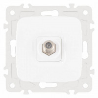 ТВ-розетка без рамки Arte Milano am-205 205.42-1.white