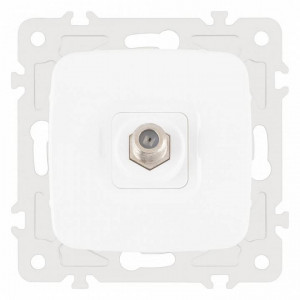 ТВ-розетка без рамки Arte Milano am-205 205.42-1.white