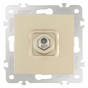 ТВ-розетка без рамки Arte Milano am-206 206.42-1.shampan