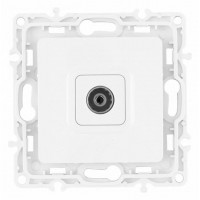 ТВ-розетка без рамки Arte Milano am-217 217.43-1.white