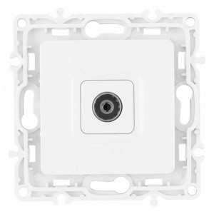 ТВ-розетка без рамки Arte Milano am-217 217.43-1.white