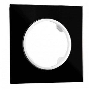 Рамка на 1 пост Arte Milano am-502.01 502.01-1.black Рамка на 1 пост Arte Milano am-502.01 502.01-1.black