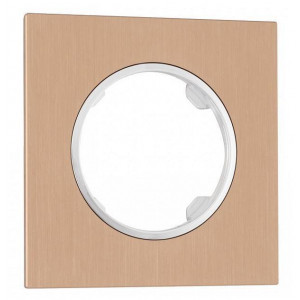 Рамка на 1 пост Arte Milano am-502.11 502.11-1.brown Рамка на 1 пост Arte Milano am-502.11 502.11-1.brown