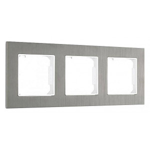 Рамка на 3 поста Arte Milano am-503.12 503.12-3.grey Рамка на 3 поста Arte Milano am-503.12 503.12-3.grey