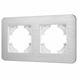 Рамка на 2 поста Arlight AKIRY 049724 Рамка на 2 поста Arlight AKIRY 049724