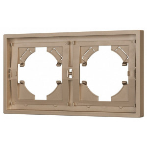 Рамка на 2 поста Arlight FRM-TENDO 053842 Рамка на 2 поста Arlight FRM-TENDO 053842