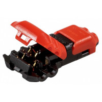 Соединитель лент линейный жесткий ELFLED STD ConnWire-2/2-T