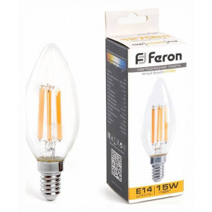 Лампа светодиодная Feron LB-717 E14 15 Вт 2700K 38256
