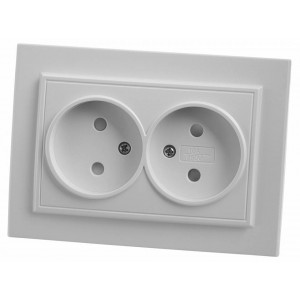 Рамка для двойной розетки Stekker PST10-9013 39053 Рамка для двойной розетки Stekker PST10-9013 39053