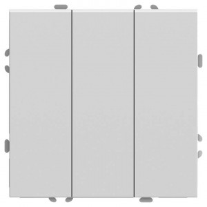 Выключатель трехклавишный без рамки Stekker RSW10-5108-01 49870 Выключатель трехклавишный без рамки Stekker RSW10-5108-01 49870