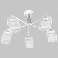 Люстра на штанге Imex MD.4252 MD.4252-5-S-WH+CH