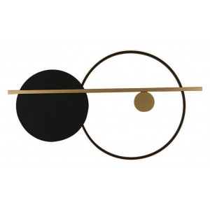 Накладной светильник Inodesign Round INO_Round Black 44.4680