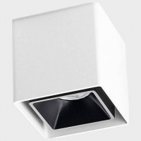Накладной светильник Italline FASHION FX1 white + FXR black FASHION FX1 white + FASHION FXR black
