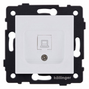 Розетка Ethernet RJ-45 без рамки Kollinger REA-018WM Розетка Ethernet RJ-45 без рамки Kollinger REA-018WM