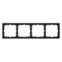 Рамка на 4 поста Kollinger Eclipse EC4BK