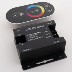 Контроллер-регулятор цвета RGB с пультом ДУ LEDS POWER T3 RF 30A 003764