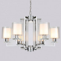 Подвесная люстра iLamp King RM6201-6 CR+CL