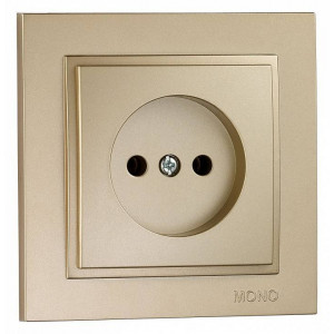 Розетка без заземления Mono Electric Despina 102-222222-116 Розетка без заземления Mono Electric Despina 102-222222-116