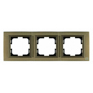 Рамка на 3 поста Mono Electric Chrome 106-430000-162 Рамка на 3 поста Mono Electric Chrome 106-430000-162