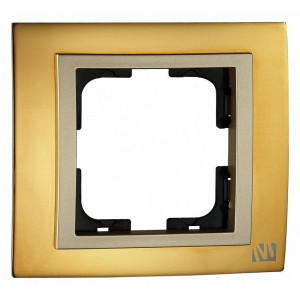 Рамка на 1 пост Mono Electric Chrome 106-440000-160 Рамка на 1 пост Mono Electric Chrome 106-440000-160