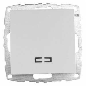 Выключатель одноклавишный с подсветкой без рамки Mono Electric Despina / Larissa 500-001925-101 Выключатель одноклавишный с подсветкой без рамки Mono Electric Despina / Larissa 500-001925-101