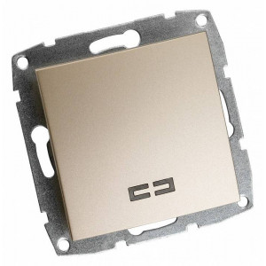 Выключатель одноклавишный с подсветкой без рамки Mono Electric Despina / Larissa 500-002225-101 Выключатель одноклавишный с подсветкой без рамки Mono Electric Despina / Larissa 500-002225-101