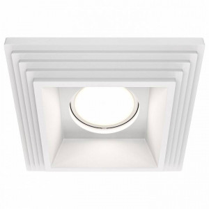 Встраиваемый светильник Maytoni Gyps Modern DL005-1-01-W-1