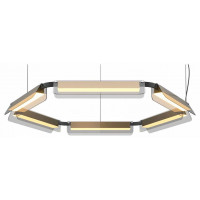 Подвесная люстра Maytoni Flat MOD296PL-L60BS3K