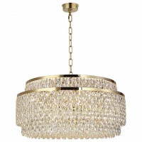 Подвесная люстра Newport TIFFANY 8530/80 C gold polished