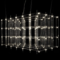 Подвесная люстра O-LUCE Cosmic Glass ячейка 20*20 см 11787611-2