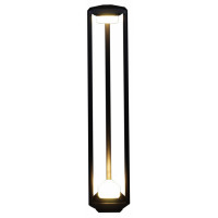 Наземный низкий светильник  09987-0.7-001JH 0.8M LED2X6W BK RLOS