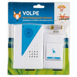Звонок беспроводной Volpe UDB-Q031 UL-00010593 Звонок беспроводной Volpe UDB-Q031 UL-00010593