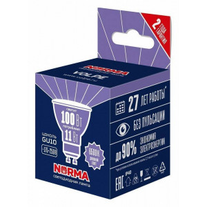 Лампа светодиодная Volpe LED-JCDR GU10 11Вт 6500K UL-00011006 Лампа светодиодная Volpe LED-JCDR GU10 11Вт 6500K UL-00011006
