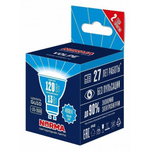 Лампа светодиодная Volpe LED-JCDR GU10 13Вт 4000K UL-00011008