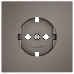 Накладка для розетки с заземлением Voltum S70 VLS000614 Накладка для розетки с заземлением Voltum S70 VLS000614